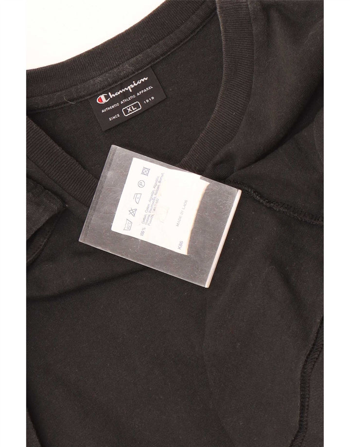 Champion Débardeur Homme XL Noir Coton