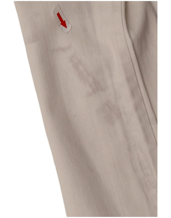 DIESEL Femme Liv Slim Jean Droit W27 L24 Coton Blanc