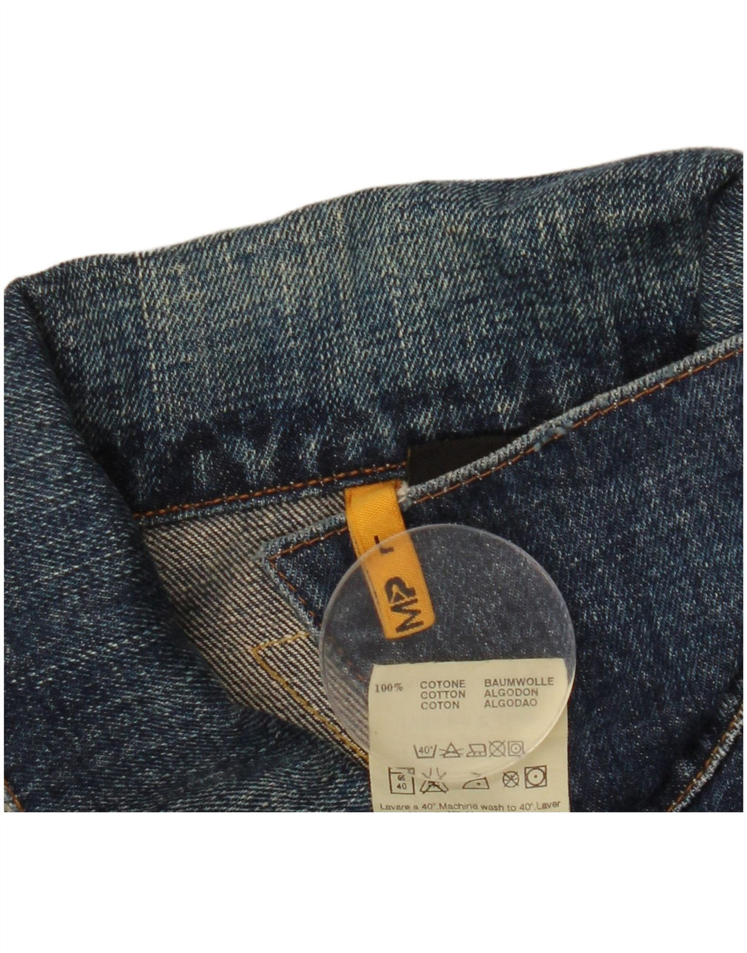 Meltin' Pot Veste en Jean Homme Grand Bleu Coton