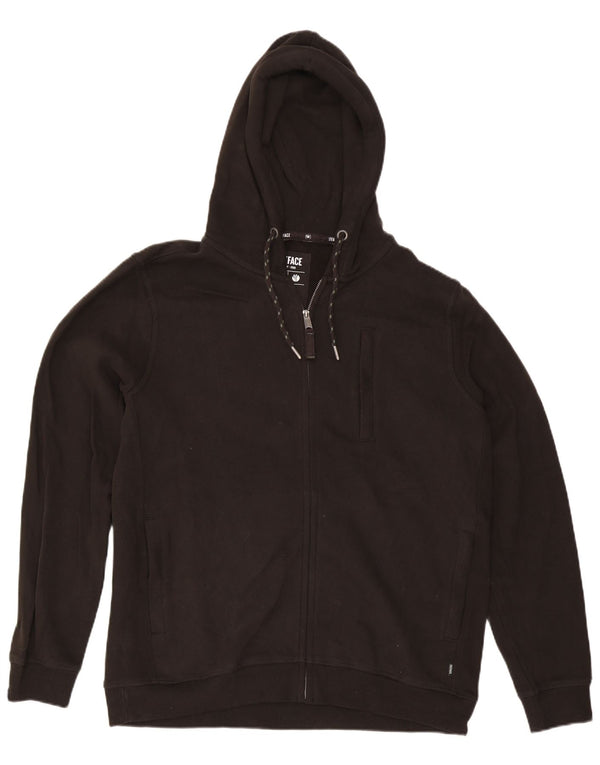 Fat Face Pull à capuche zippé coupe classique pour homme XL en coton noir