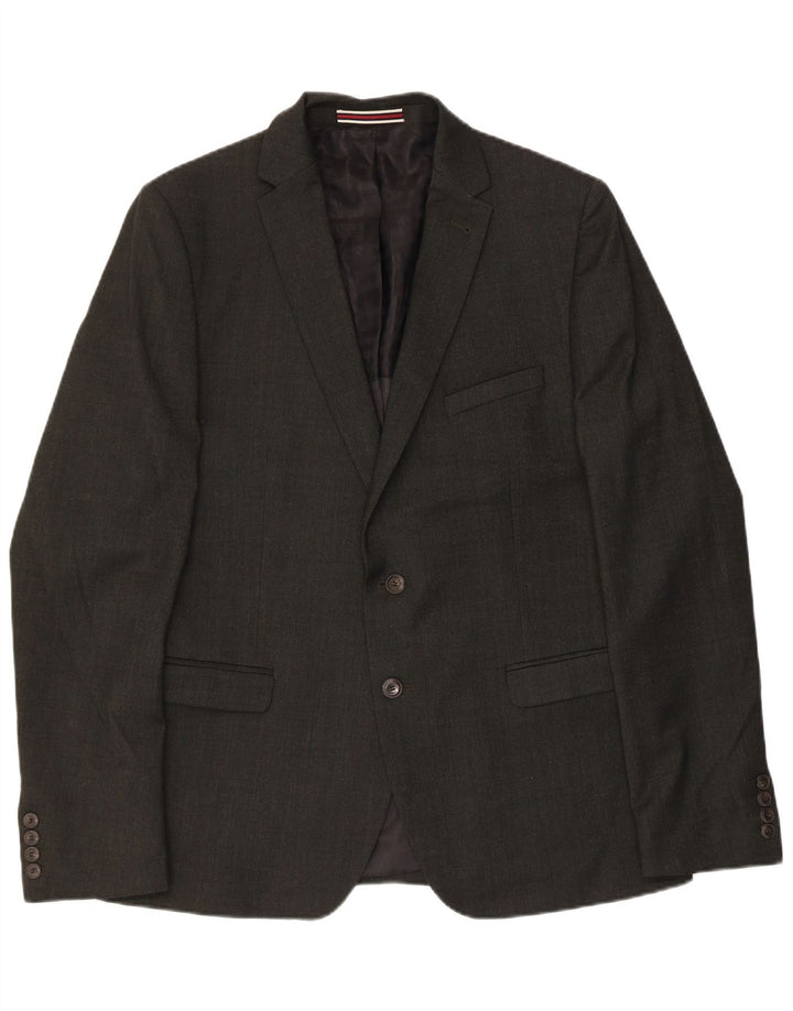 Ben Sherman Veste blazer à 2 boutons pour homme IT 42 XL Laine noire
