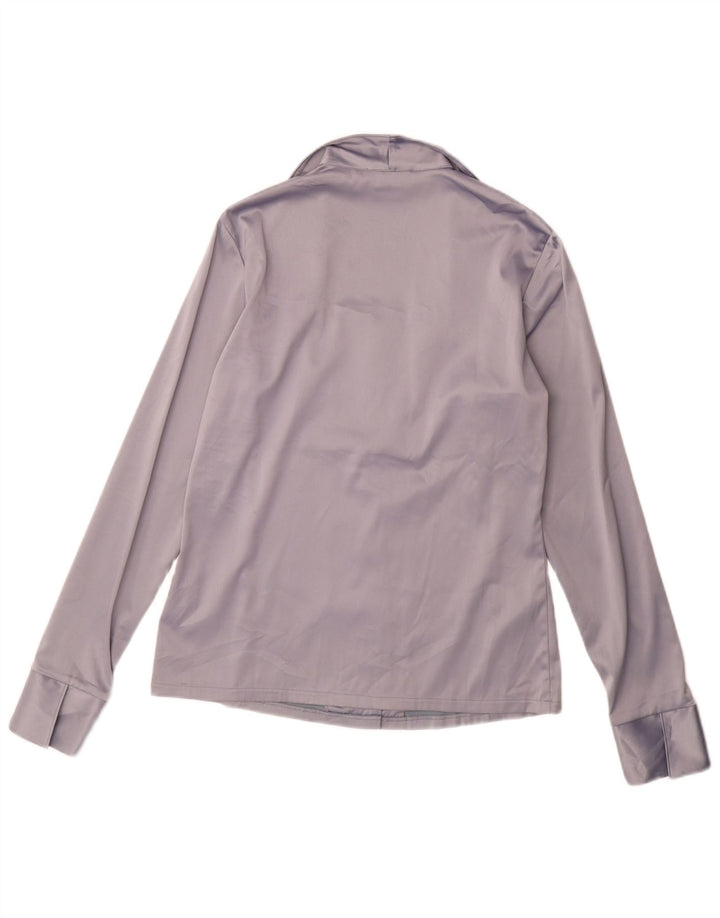 Naracamicee Chemisier pour femme UK 12 Violet moyen Polyester