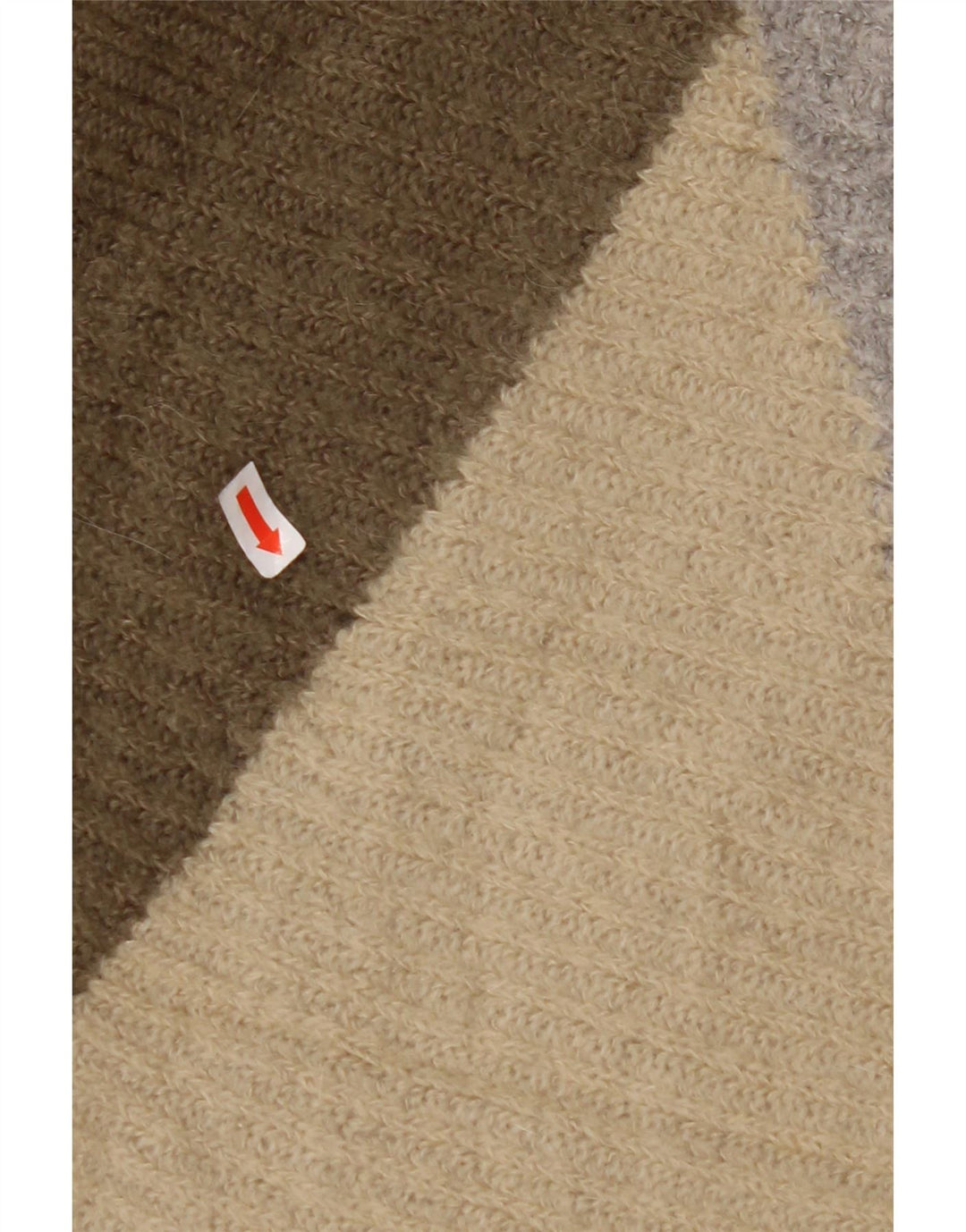 BENETTON Pull col bateau pour femme UK 14 Medium Multicolore