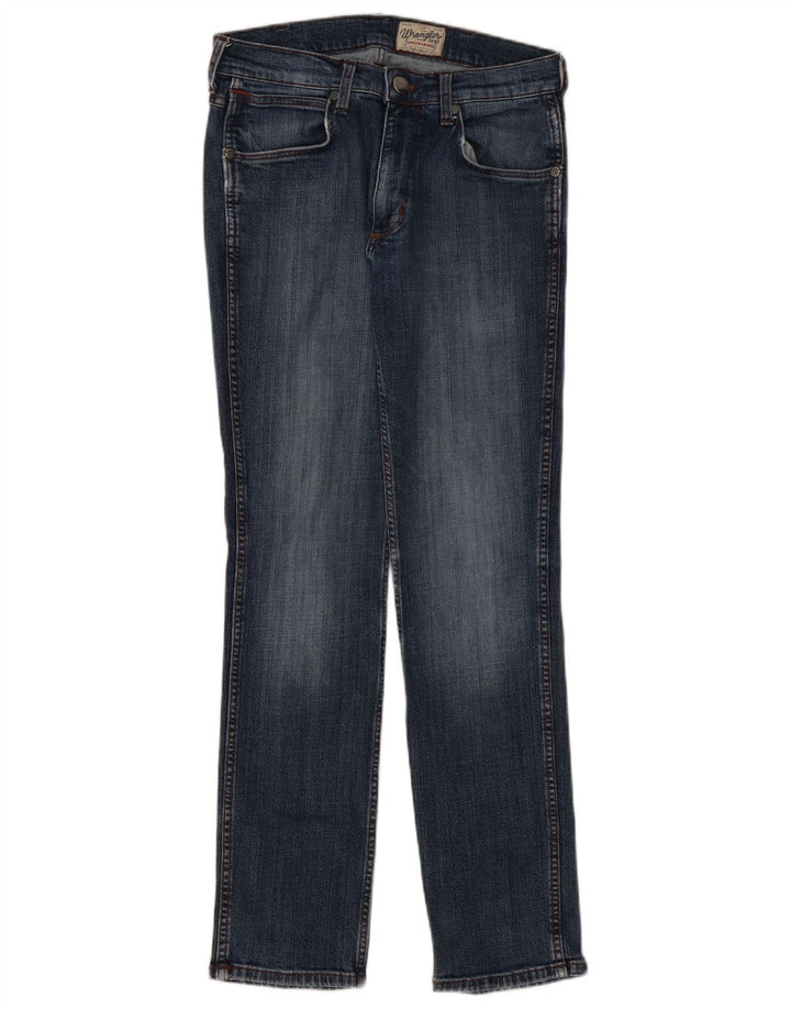 WRANGLER Jean Slim Greensboro Homme W31 L32 Bleu Coton
