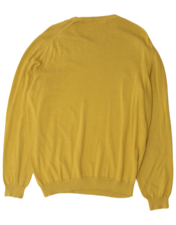 Massimo Dutti Pull col bateau pour homme 2XL Jaune