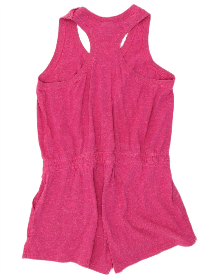 Nike Combishort sans manches pour femme UK 16 Large Rose Coton