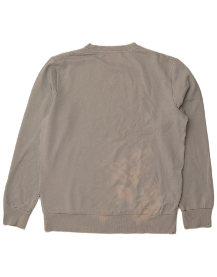 JACK & JONES Sweat-Shirt Graphique Homme Bleu Large