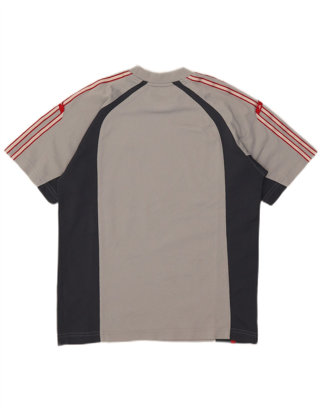 Adidas T-Shirt Garçon 11-12 Ans Gris Colorblock Polyester