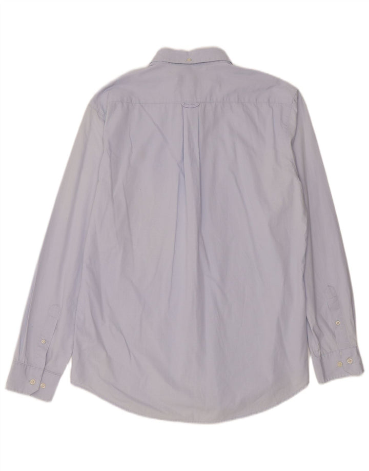 Farah Chemise décontractée pour homme XL en coton à carreaux bleu