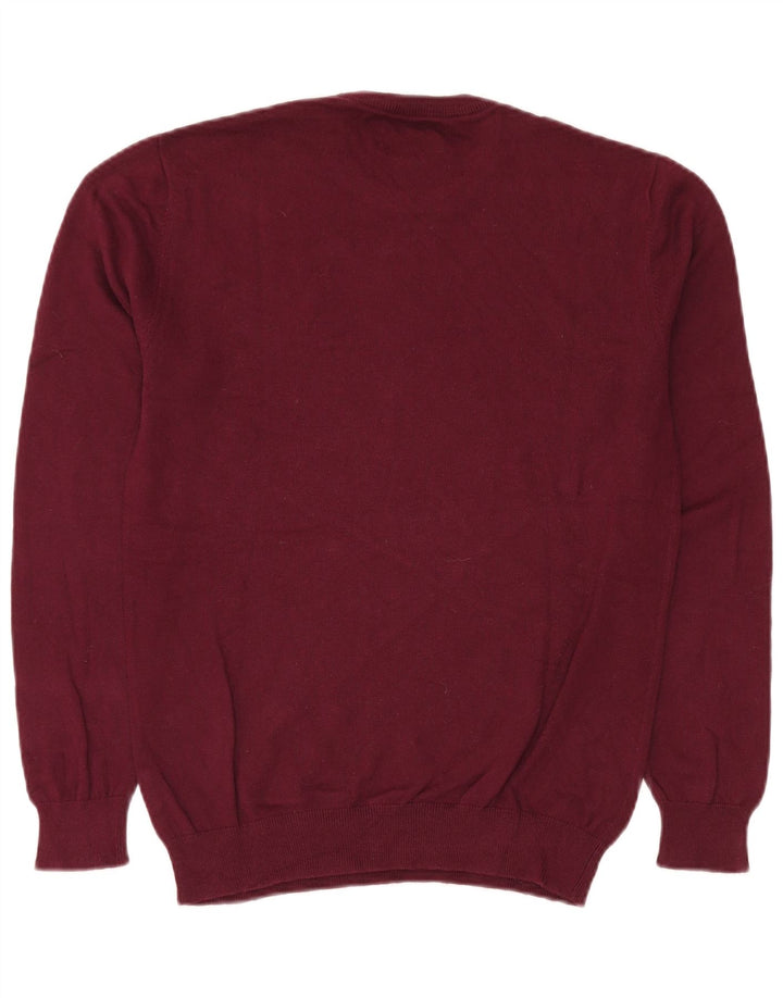 Jack Wills Pull à col rond pour homme Petit coton marron