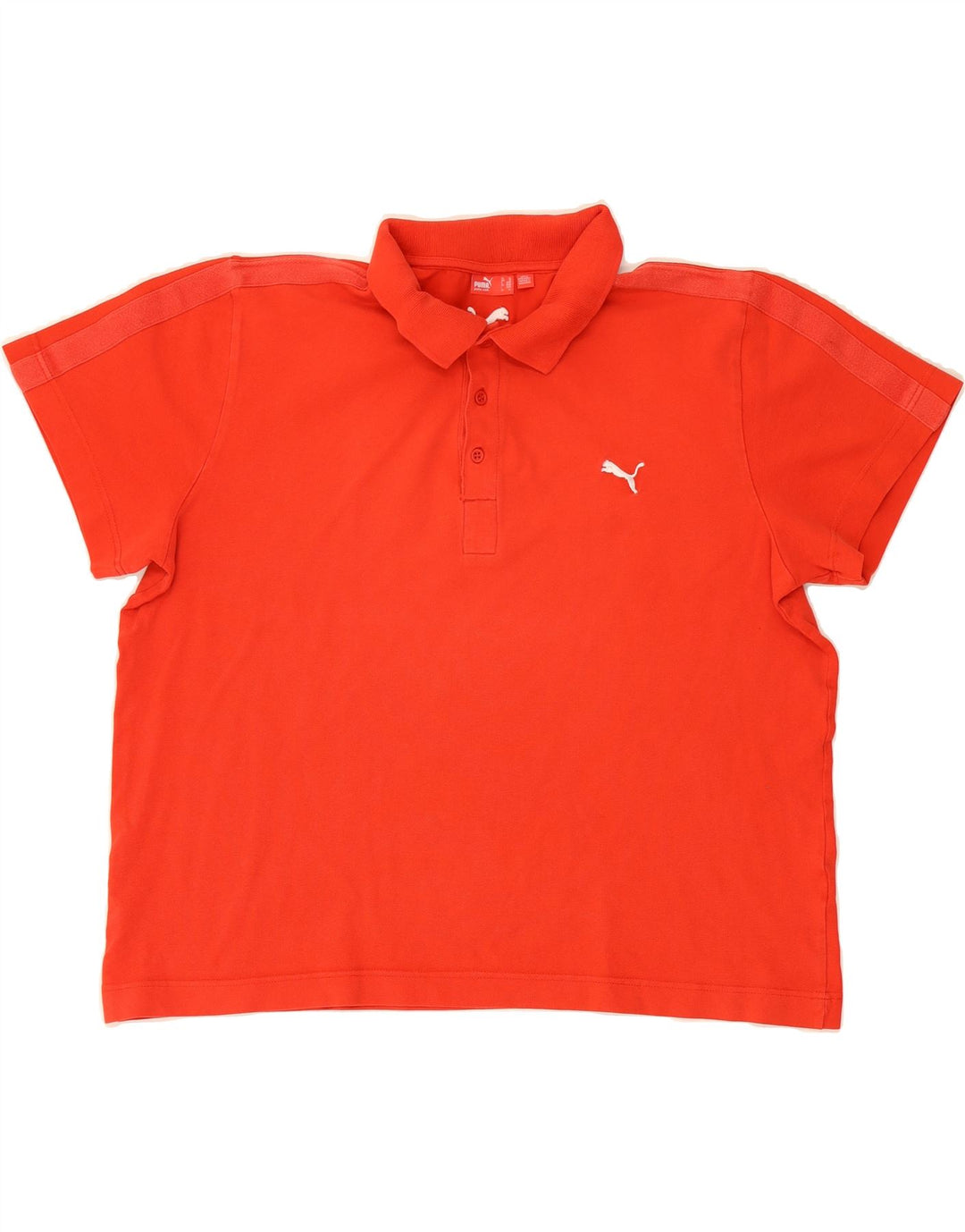 PUMA Mens Polo Shirt XL Red Cotton Vintage Puma and Second-Hand Puma from Messina Hembry 