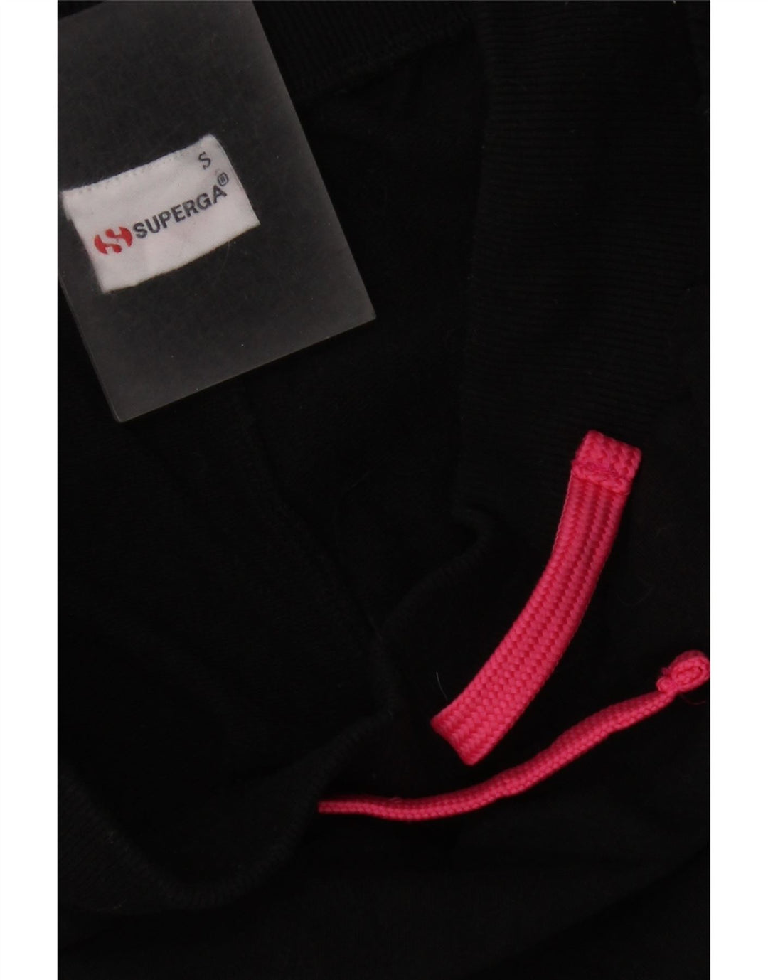 Superga Pantalon de survêtement pour femme Joggers UK 10 Small Noir