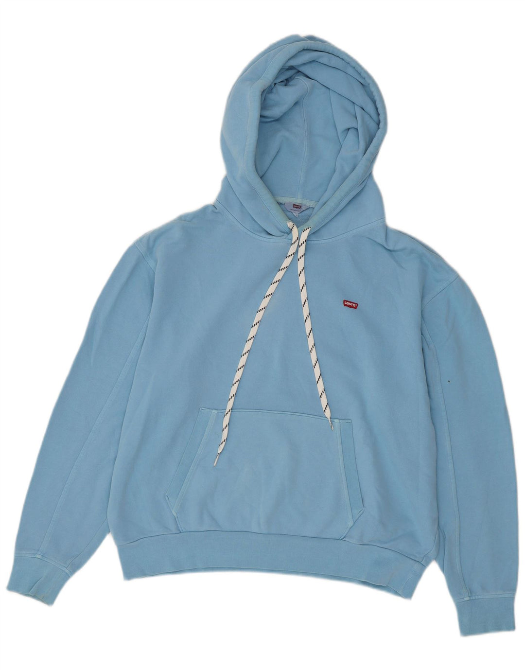 Levi's Pull à capuche oversize pour femme UK 10 Small Bleu