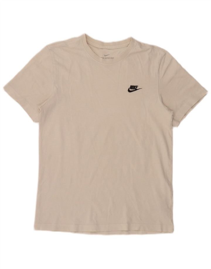 Nike T-Shirt Homme Petit Blanc Coton
