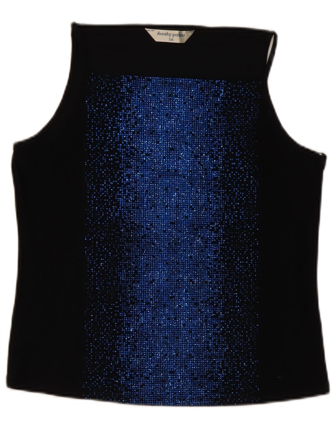 Dorothy Perkins Haut caraco pour femme UK 16 Large Noir Polyester