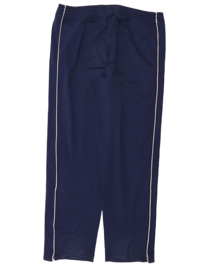 Adidas Pantalon de survêtement pour homme UK 38/40 Bleu marine moyen Polyester
