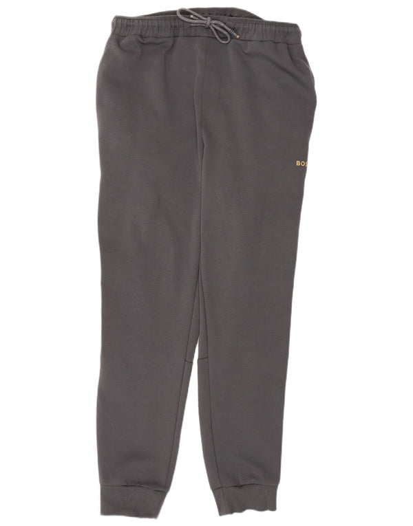 Hugo Boss Homme Pantalon De Survêtement Joggers Large Gris Coton