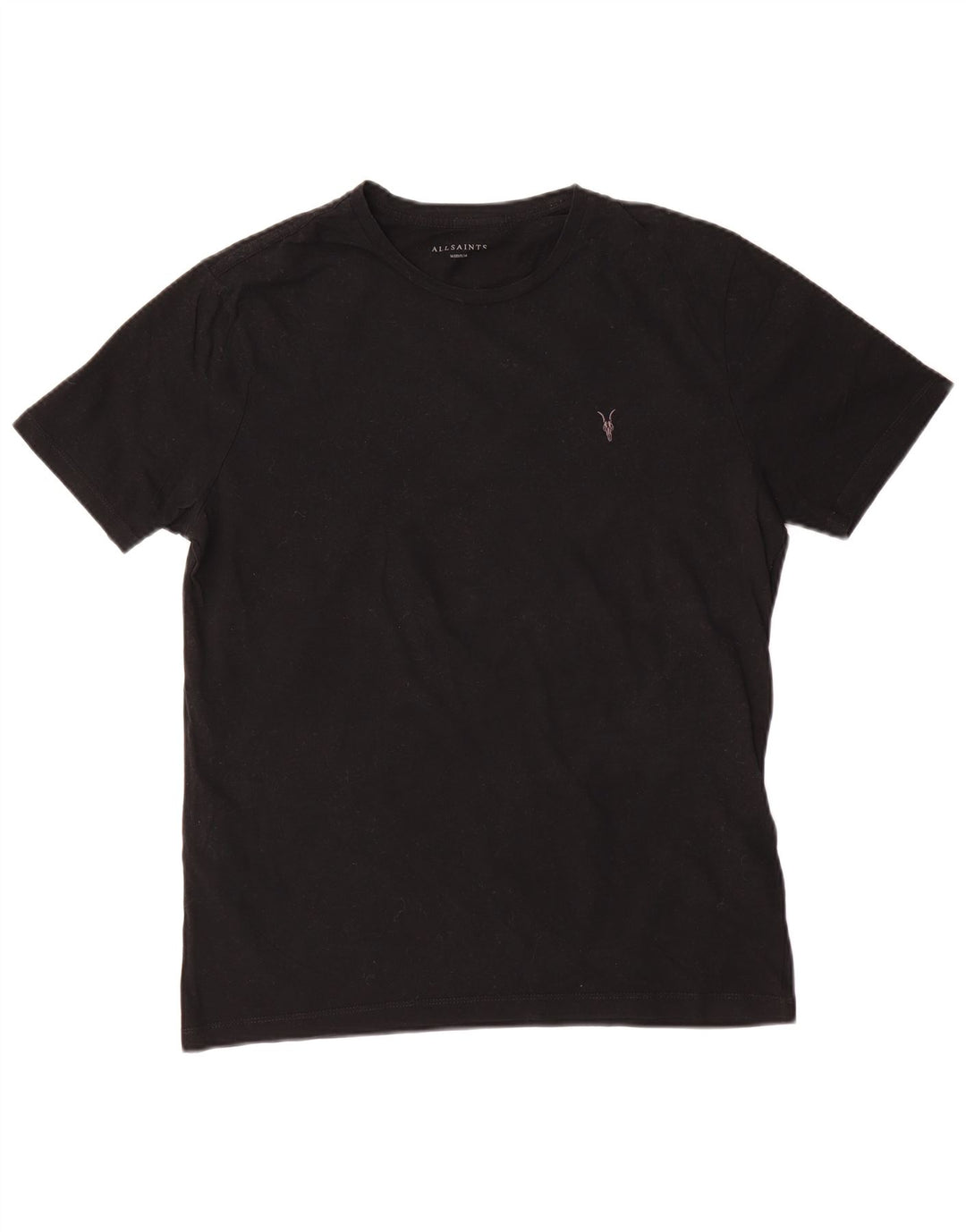 All Saints T-Shirt Homme Noir Moyen Coton