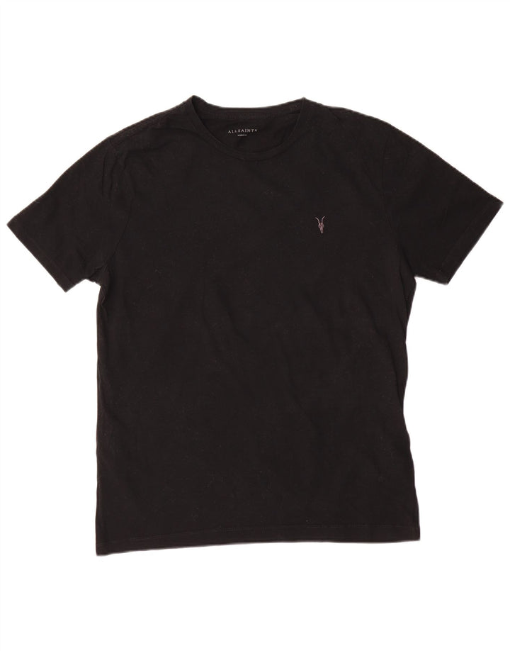 All Saints T-Shirt Homme Noir Moyen Coton