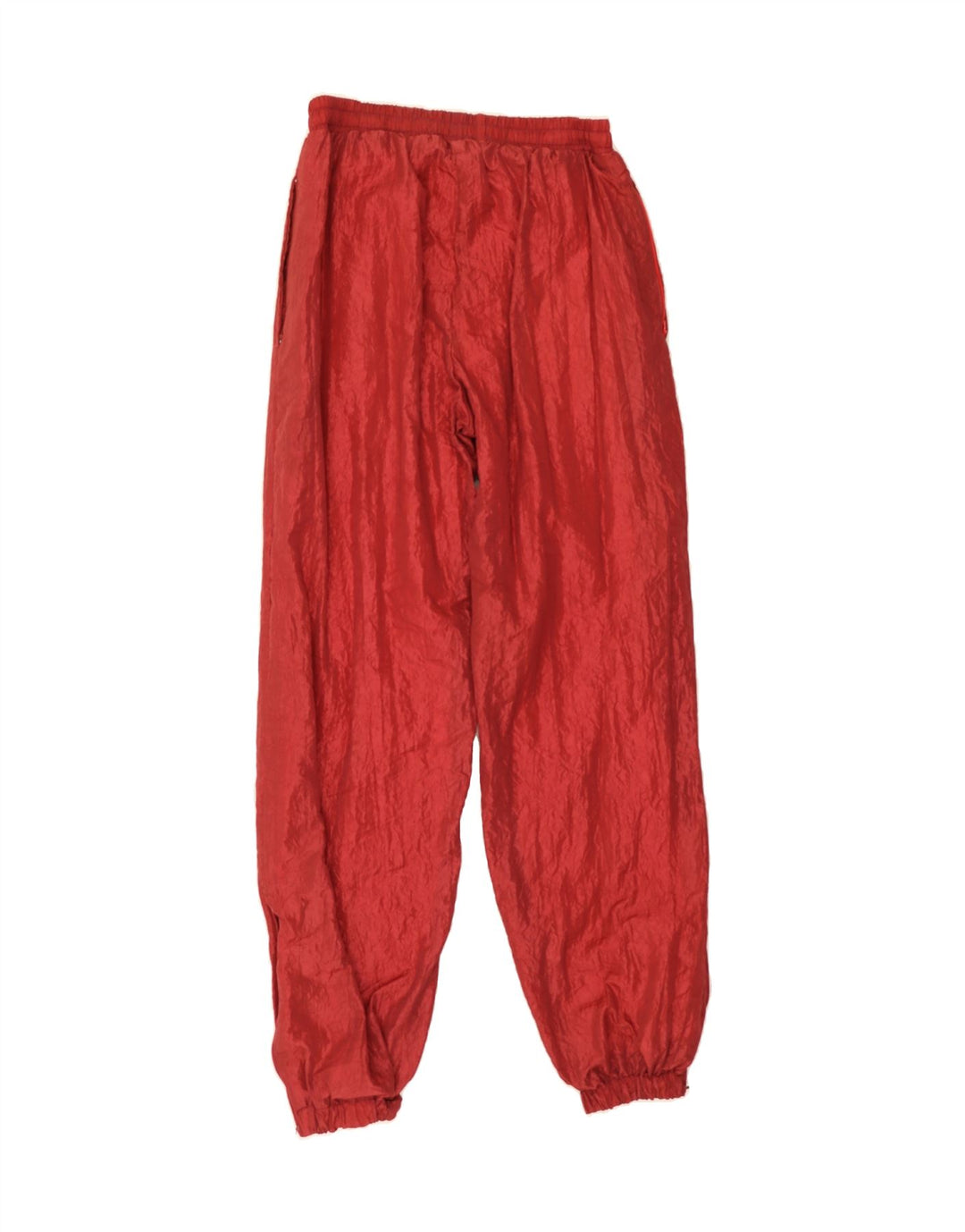 CLIPPER Womens Tracksuit Trousers Joggers UK 12 Medium  Red Polyamide Vintage Clipper and Second-Hand Clipper from Messina Hembry 