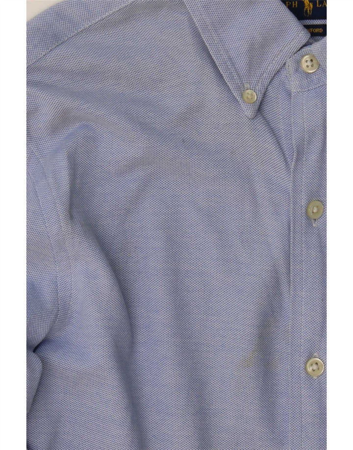 Ralph Lauren Chemise Homme Petit Bleu Coton