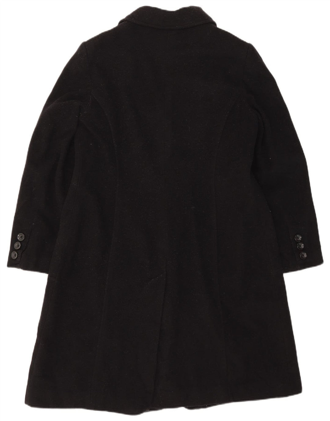 Marks & Spencer Manteau pour femme UK 16 Grande laine noire