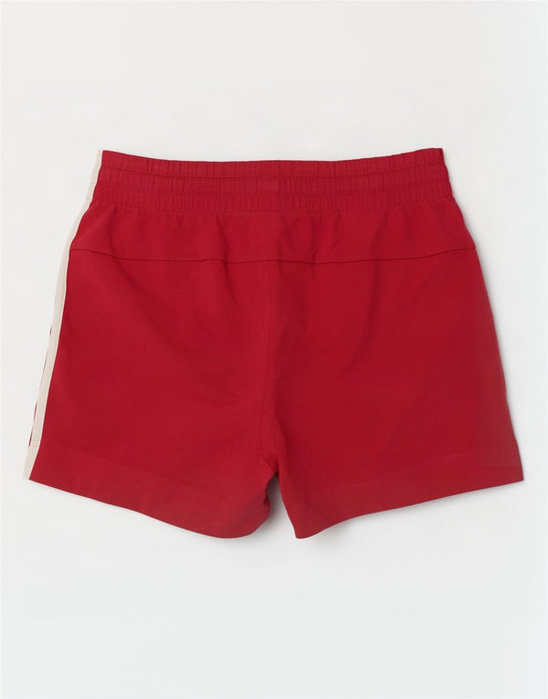 Adidas Short de sport pour femme UK 12/14 Coton rose moyen