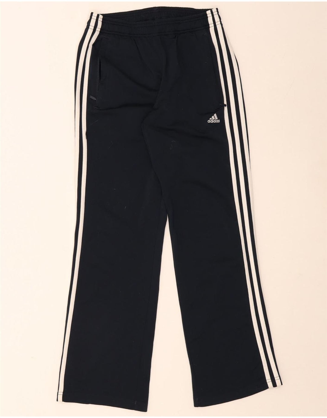 Pantalon de survêtement Adidas garçon 13-14 ans bleu marine polyester