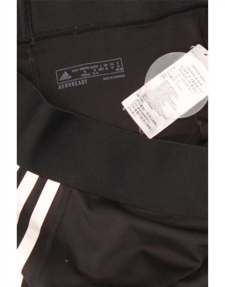 Adidas Femmes Aeroready Leggings UK 12/14 Moyen Noir Polyester