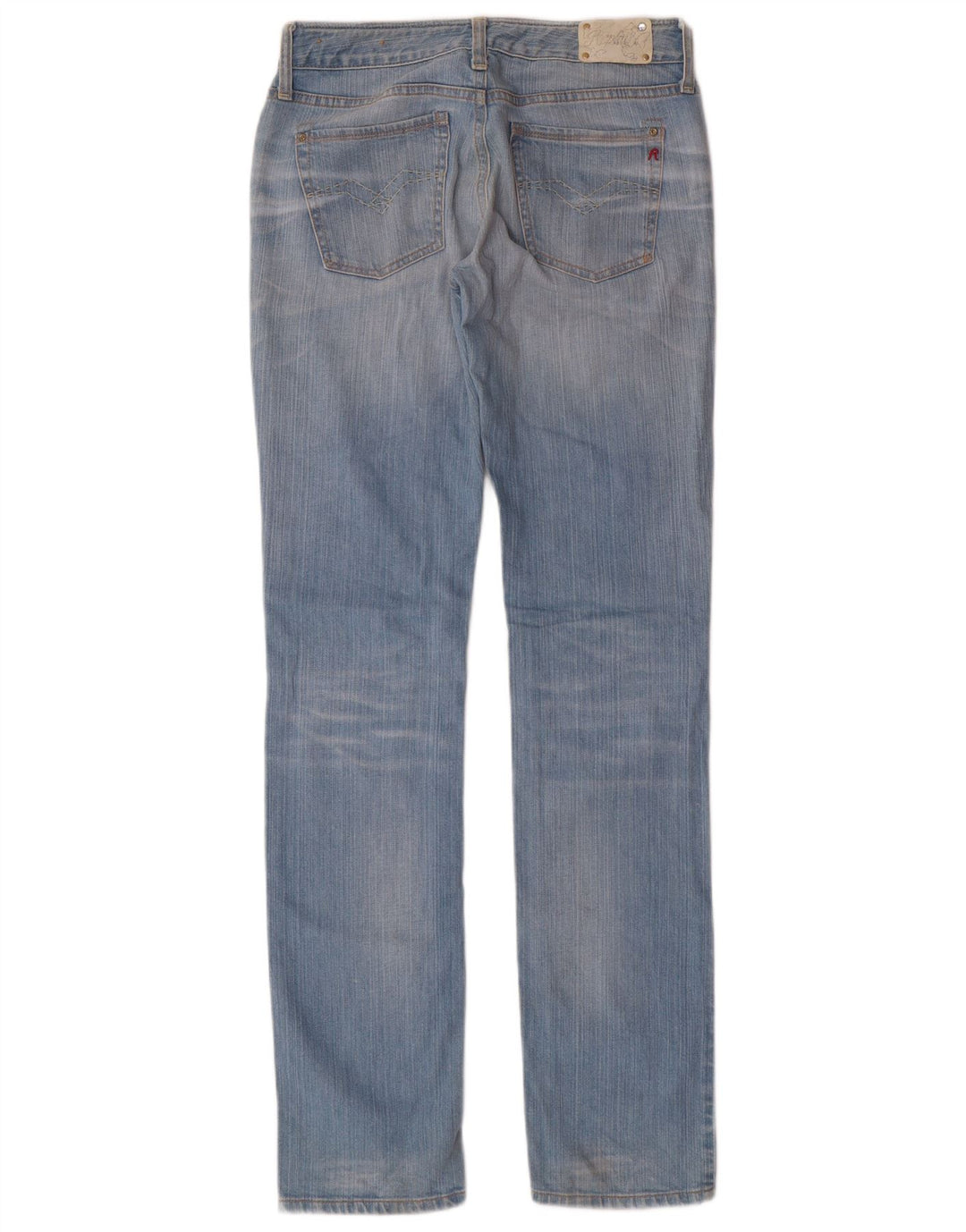 Replay Jean Slim Femme W28 L34 Bleu Coton