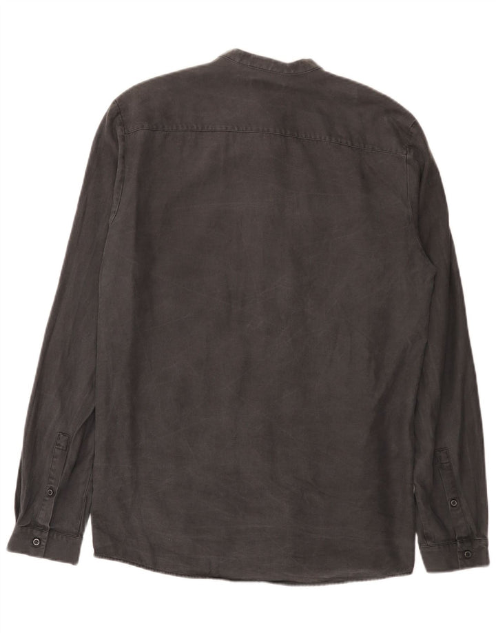 Cos Chemise Homme Petit Gris Lyocell
