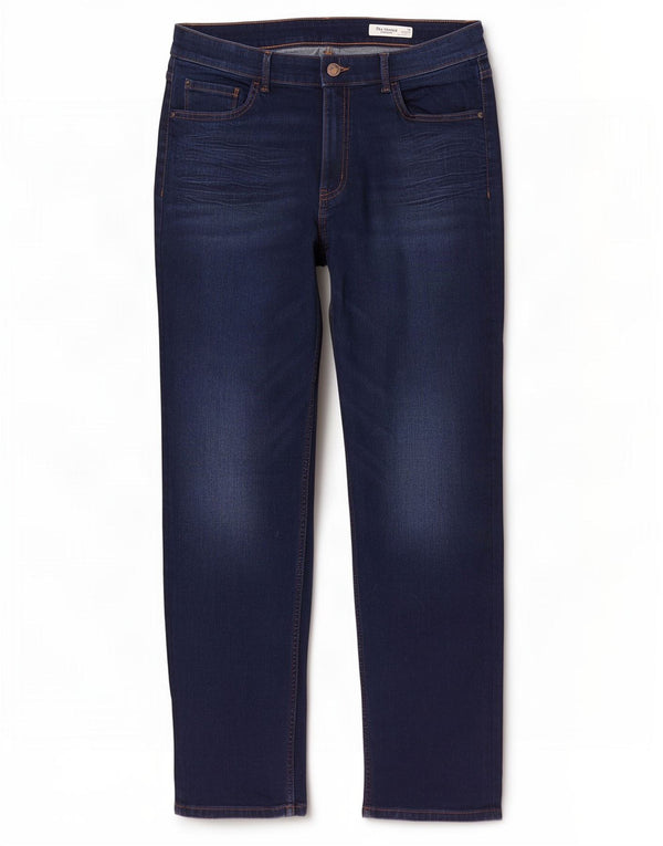 Marks & Spencer Womens The Sienna Straight Jeans UK 16 Large W32 L29 Blue