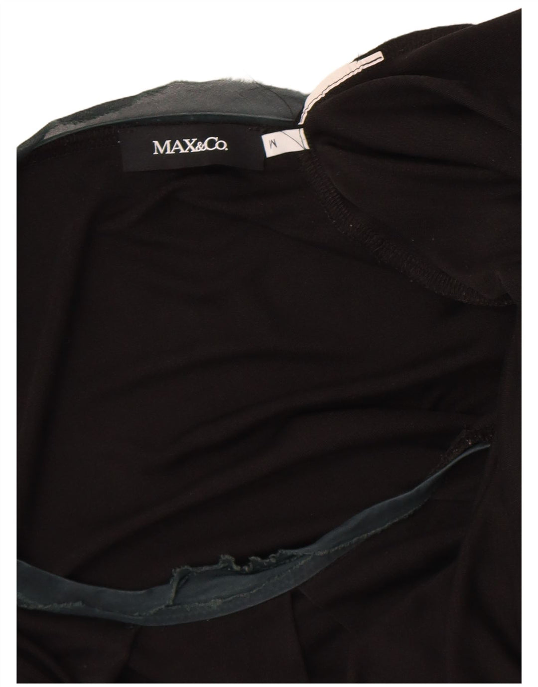 Max & Co. Haut à manches longues pour femme UK 12 Medium Noir