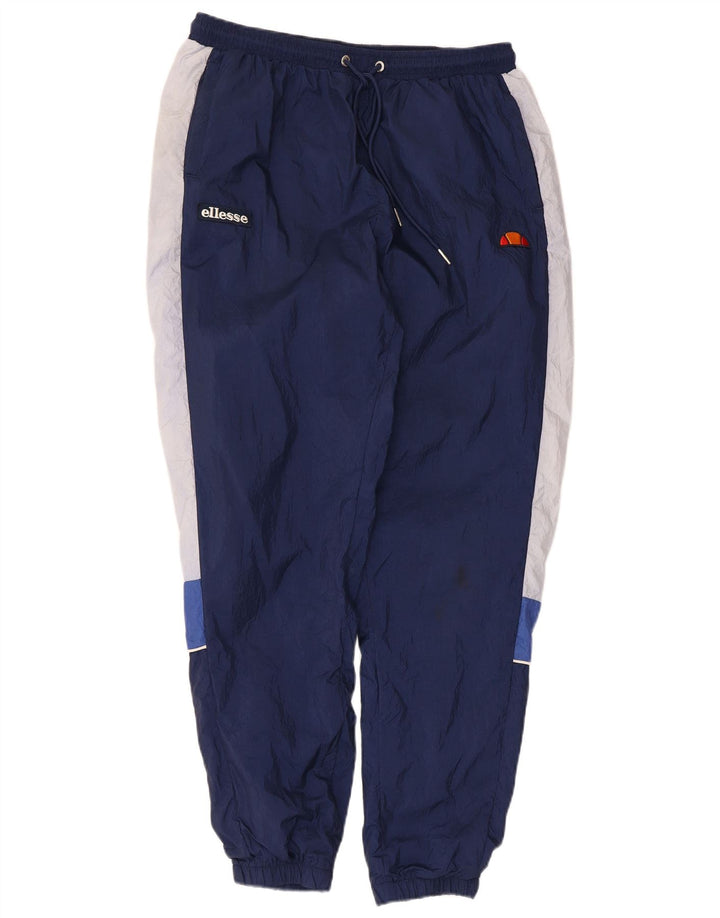 Ellesse Pantalon de survêtement pour homme Bleu marine moyen Colourblock