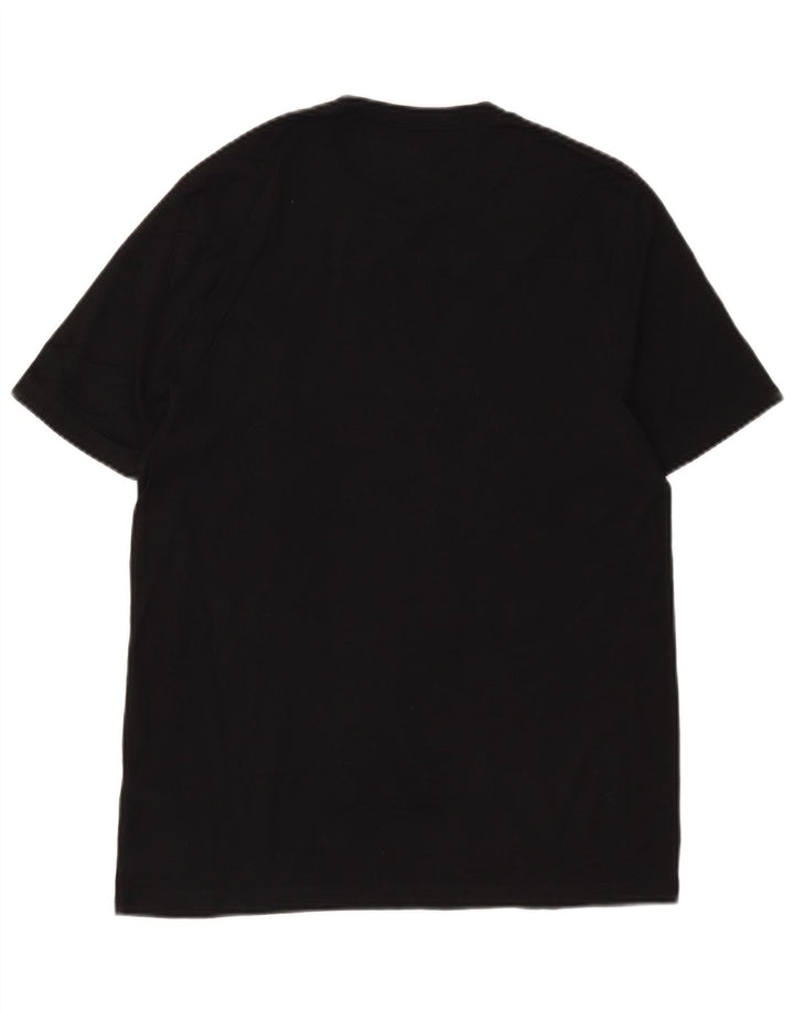 Dkny T-Shirt graphique pour hommes, petit haut en coton noir