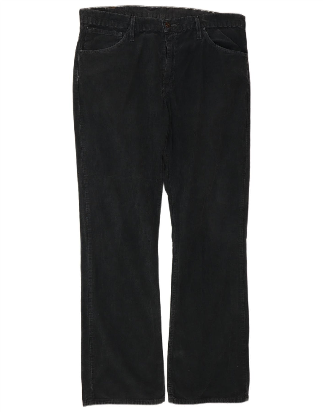 LEVI'S Pantalon 507 Bootcut en velours côtelé pour homme W36 L34 Gris Coton Classique