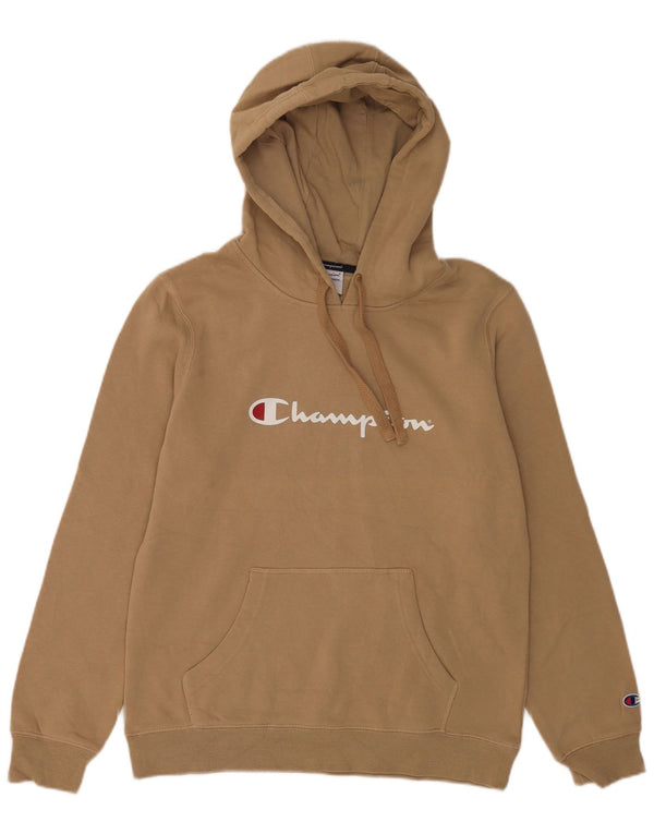 Champion Pull à capuche graphique pour femme UK 18 XL Marron Coton