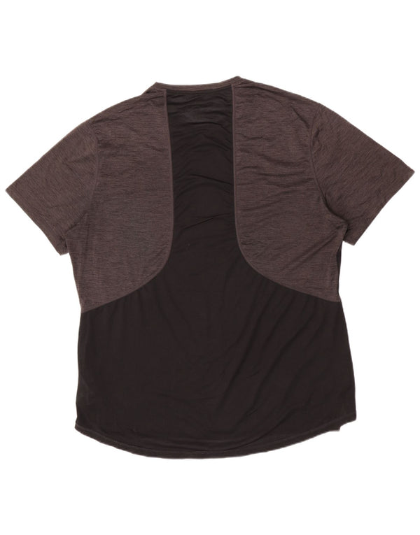 Umbro T-Shirt Homme Top 2XL Gris Colorblock Polyester
