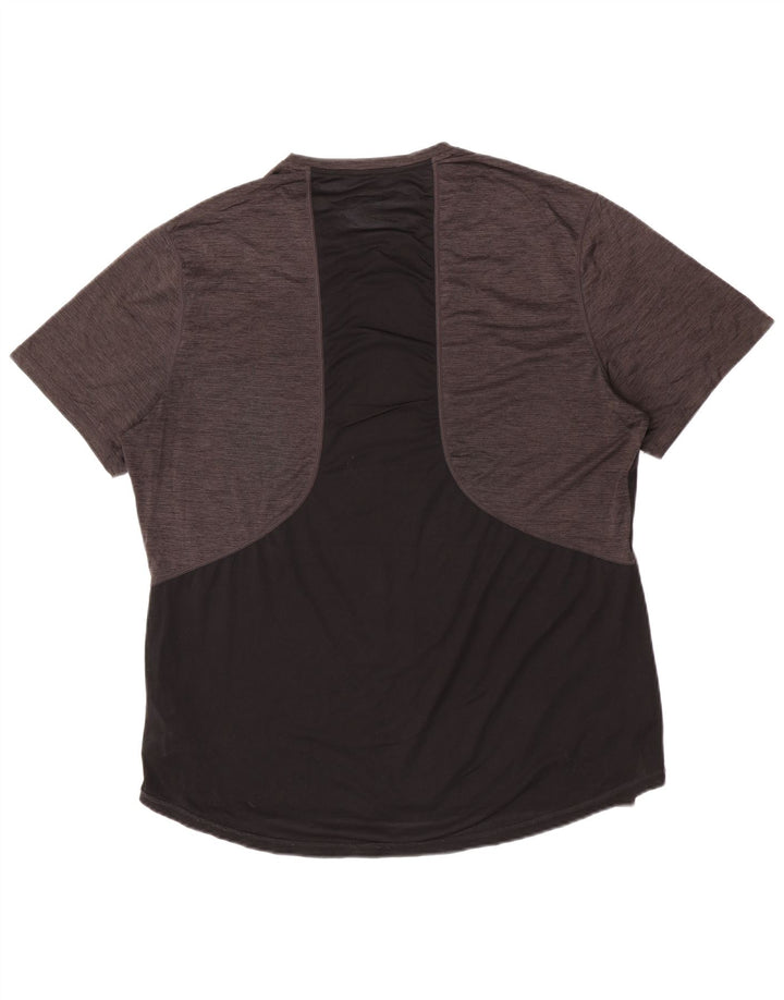 Umbro T-Shirt Homme Top 2XL Gris Colorblock Polyester