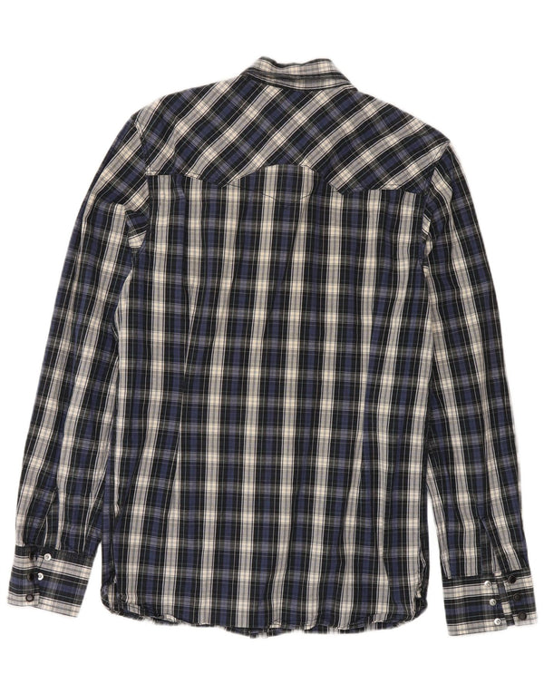 Levi's Chemise Homme Bleu Marine Moyen Carreaux Coton