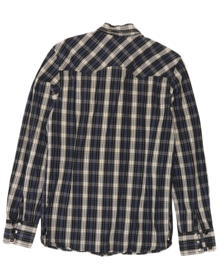 Levi's Chemise Homme Bleu Marine Moyen Carreaux Coton