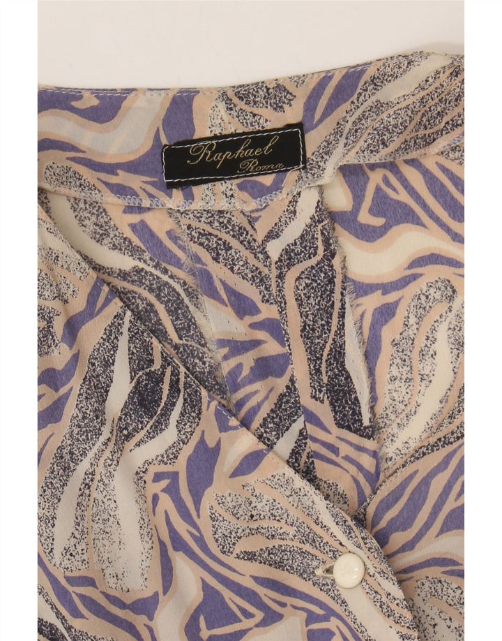 VINTAGE Womens Abstract Pattern Sheath Dress UK 16 Large Multicoloured Vintage Vintage and Second-Hand Vintage from Messina Hembry 
