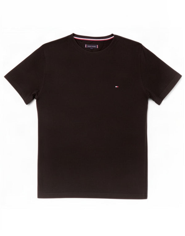 Tommy Hilfiger T-Shirt Homme Top XL Noir Coton