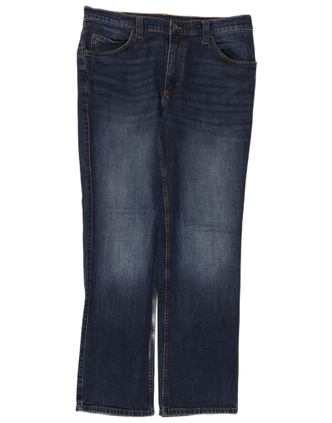 Mustang Jean Droit Oklahoma Homme W36 L32 Bleu Coton