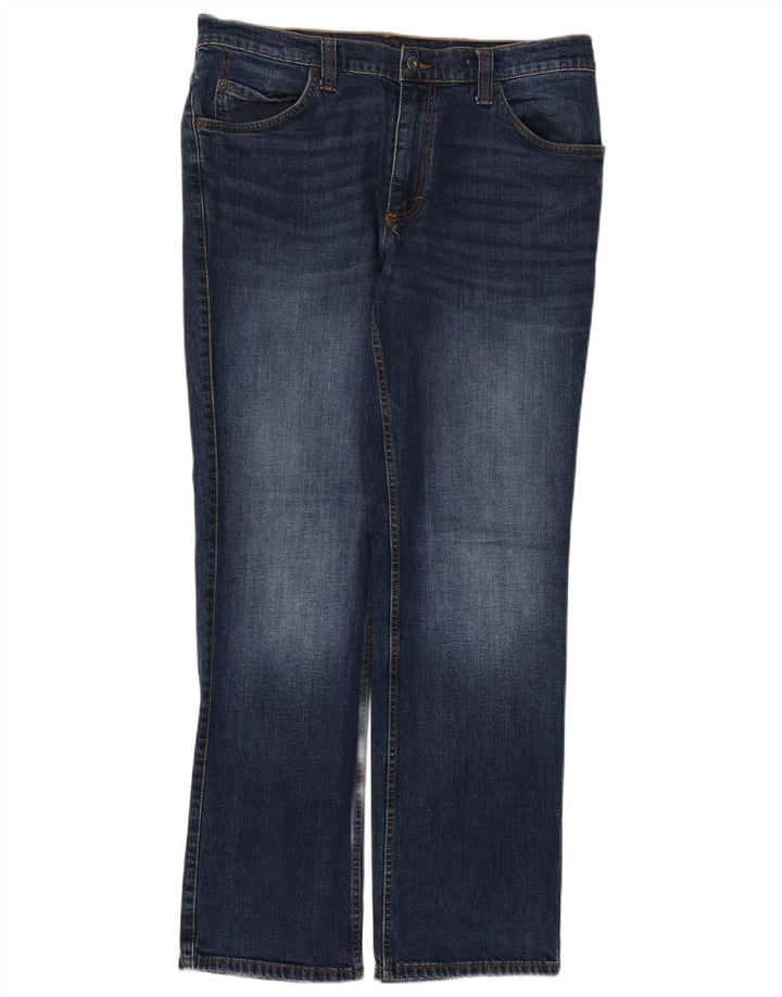 Mustang Jean Droit Oklahoma Homme W36 L32 Bleu Coton
