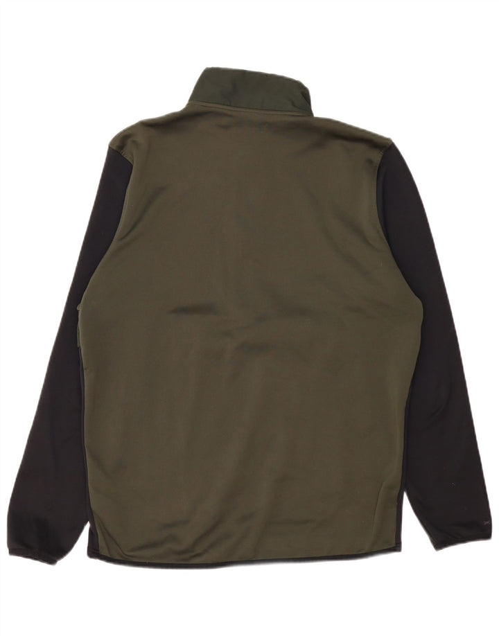 UNDER ARMOUR Sweat Cold Gear Graphic Homme Kaki Moyen