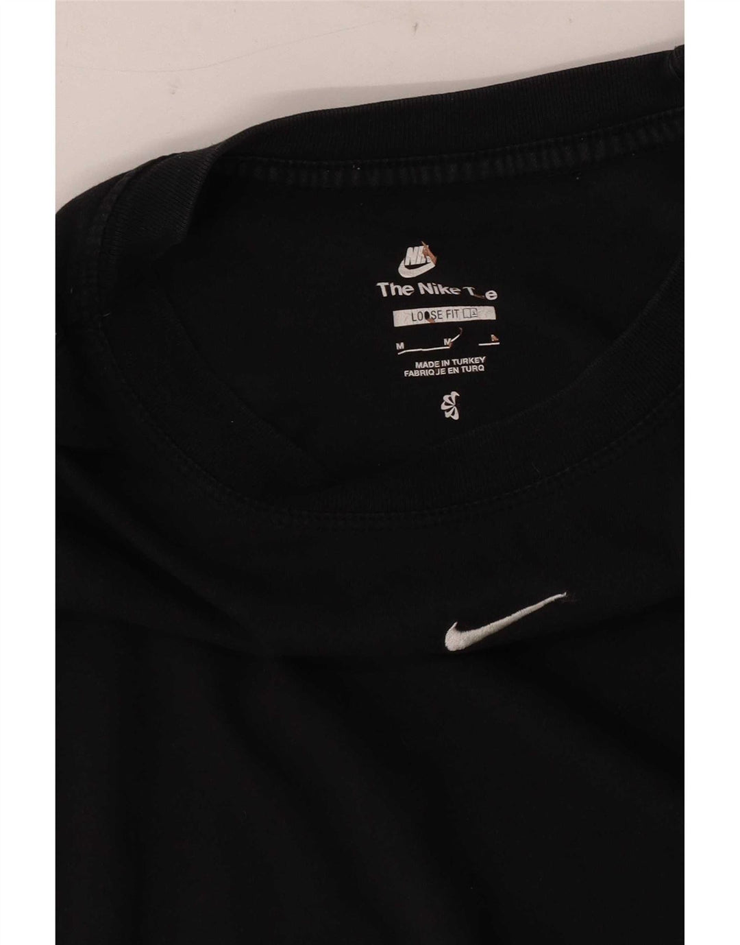 Nike T-shirt coupe ample pour homme Noir moyen