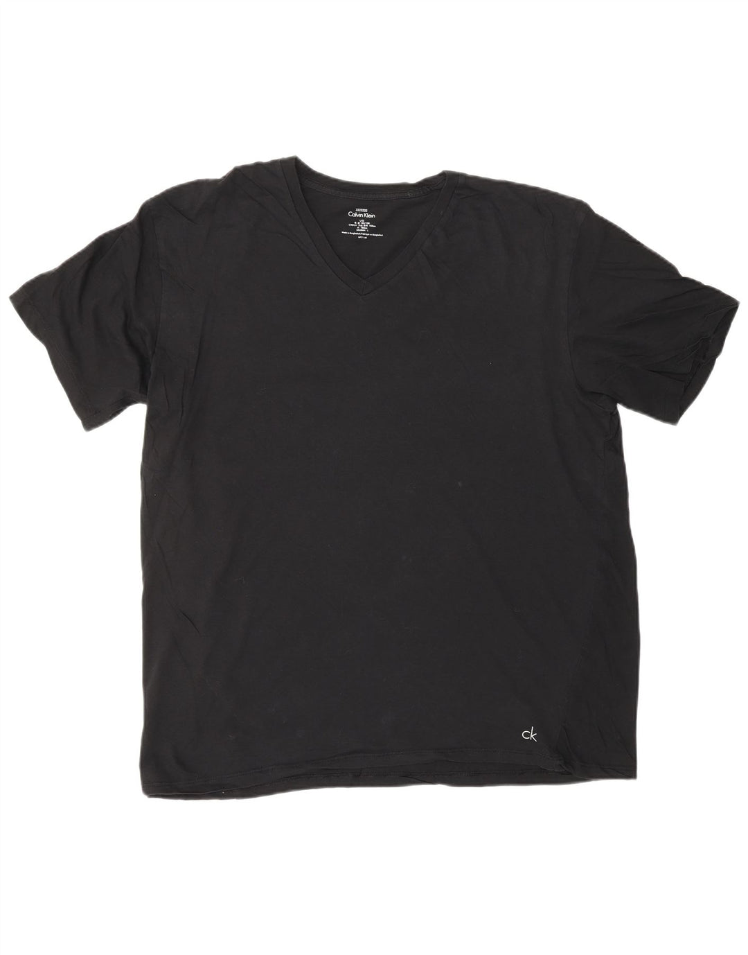 CALVIN KLEIN T-Shirt Homme Haut Large Noir
