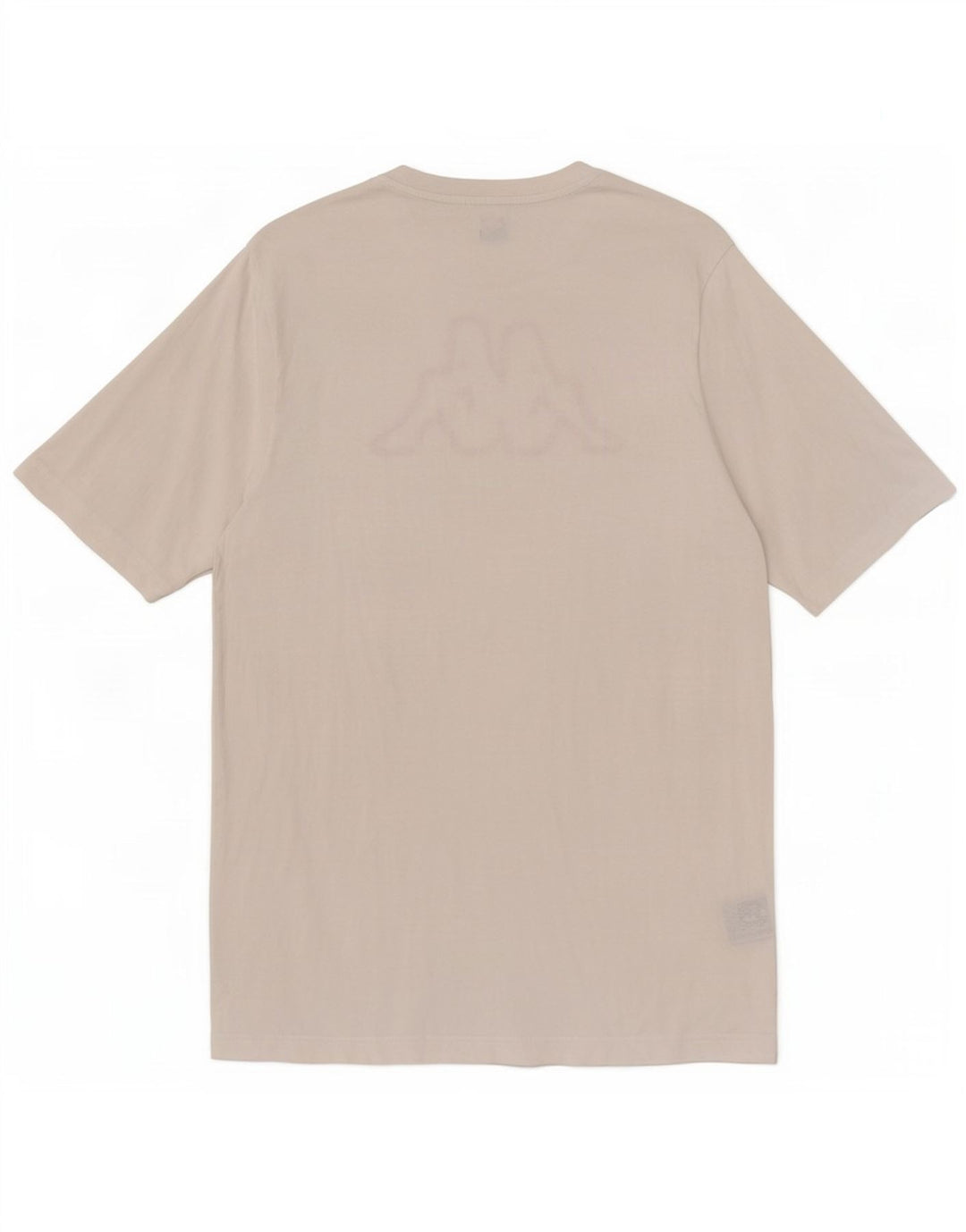Kappa T-Shirt Graphique Homme Grand Blanc Coton
