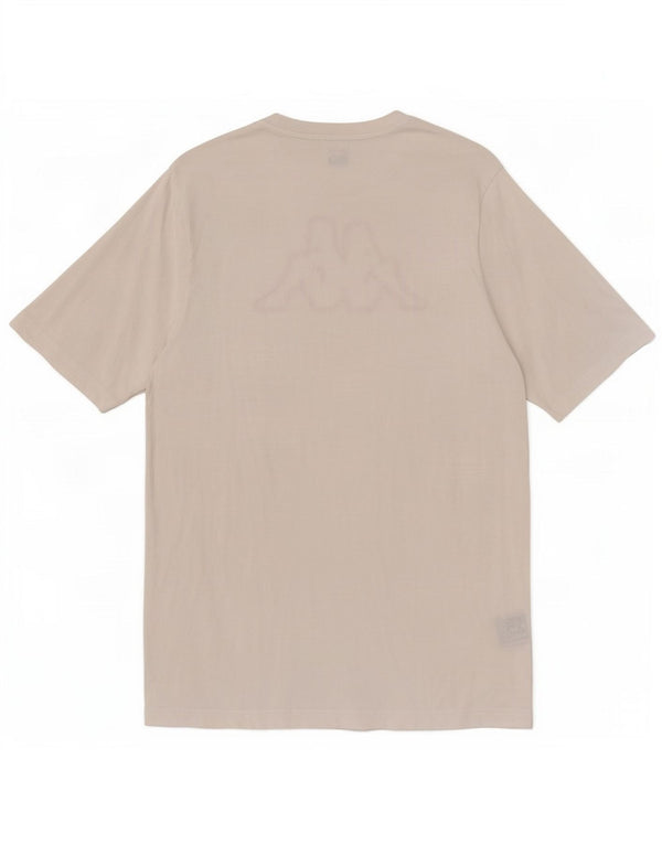 Kappa T-Shirt Graphique Homme Grand Blanc Coton
